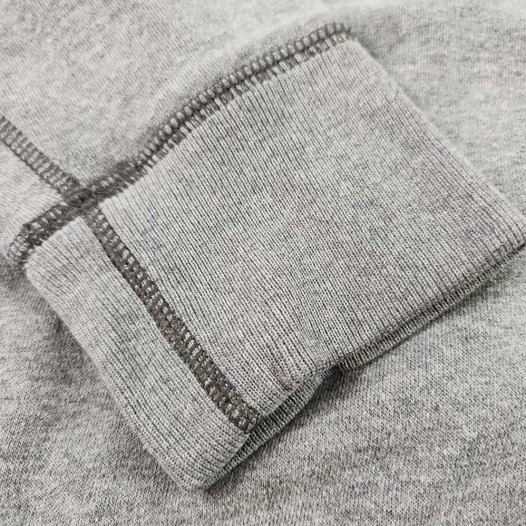 Under Armour Womens Pullover Sweatshirt Gray Spellout Heathered Long Sleeve L - Picture 5 of 10